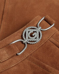 Minissaia em camurça Iconic G