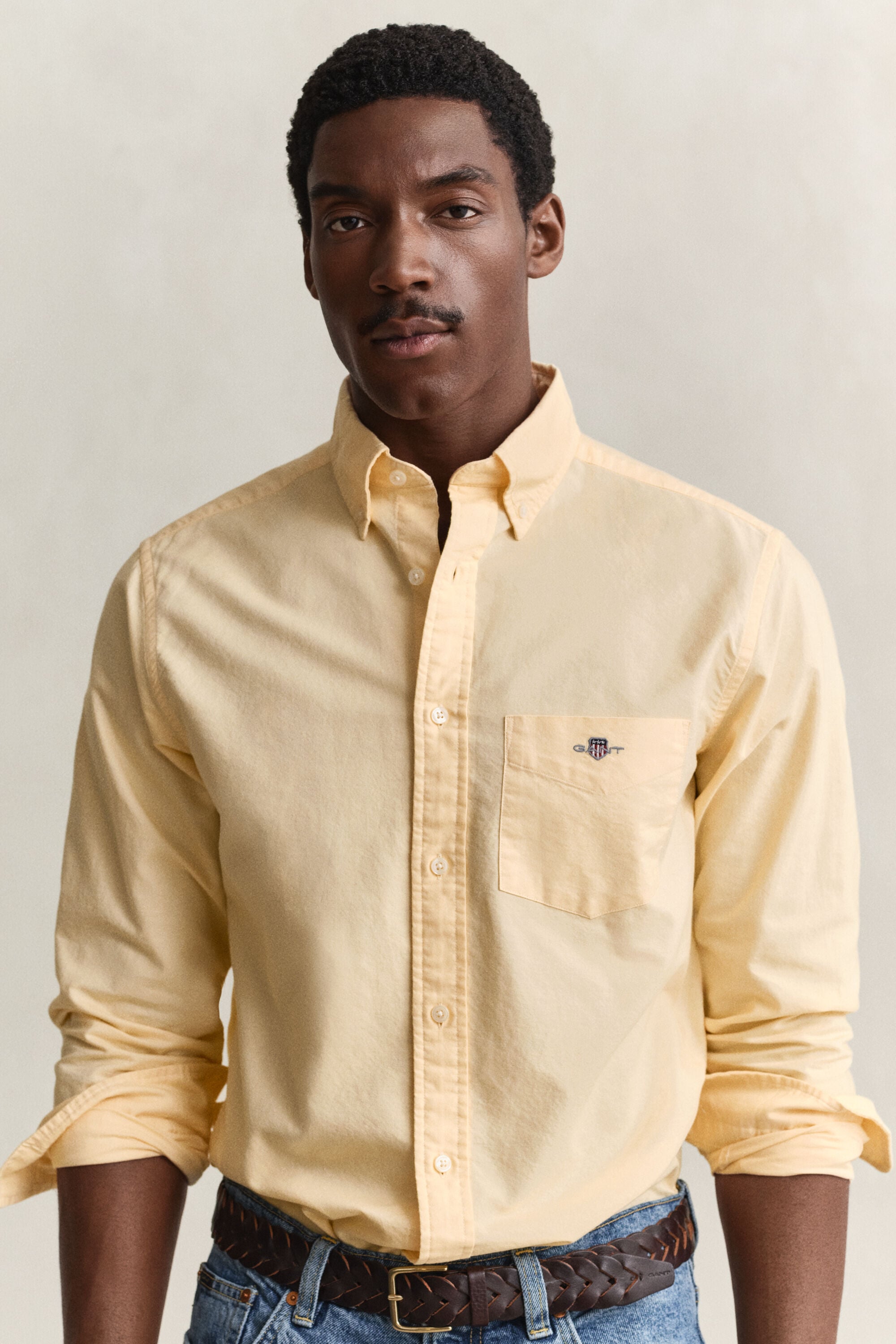 Camisa Oxford clássica regular fit