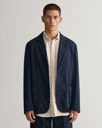 Blazer de fato em algodão