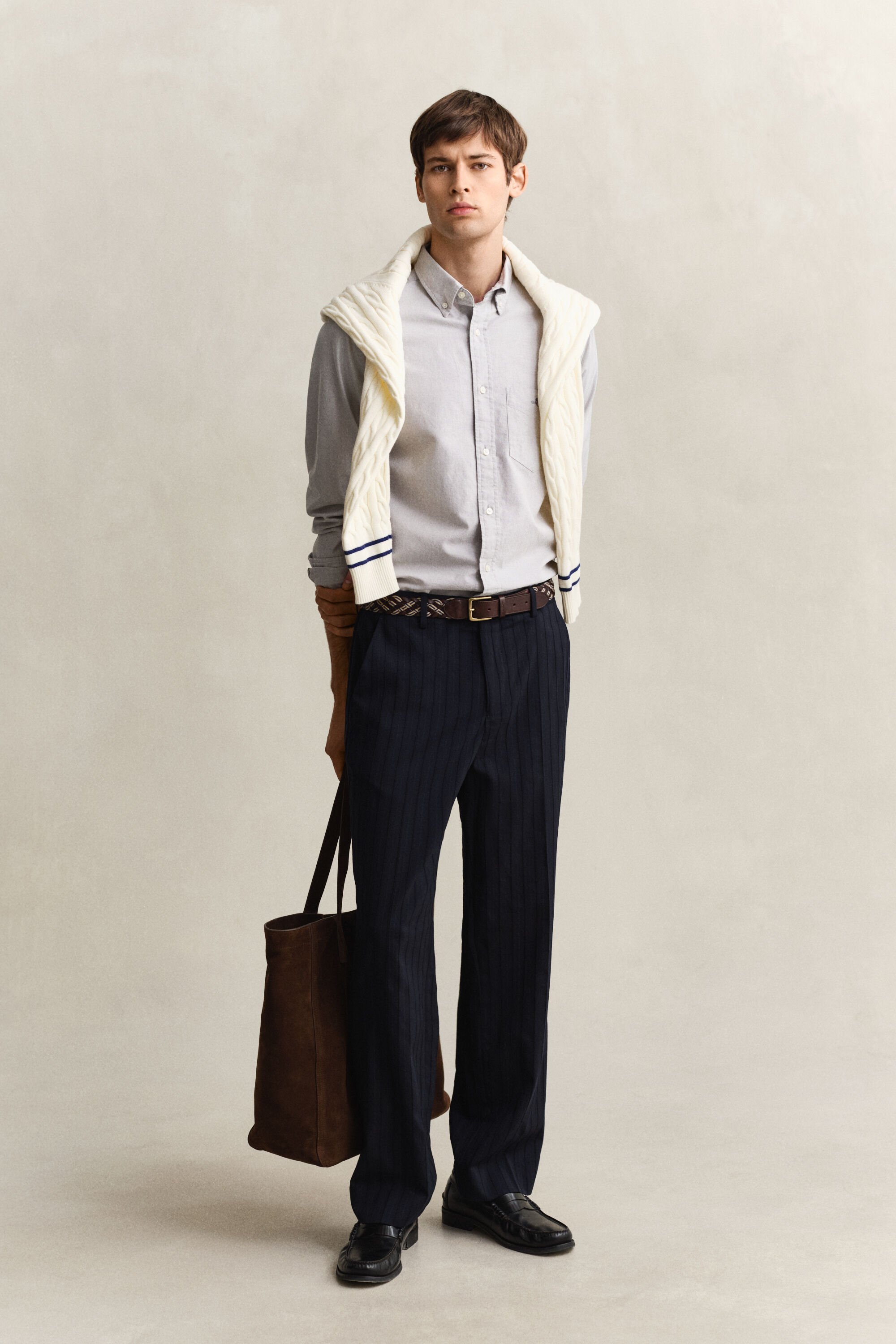 Camisa Oxford clássica regular fit