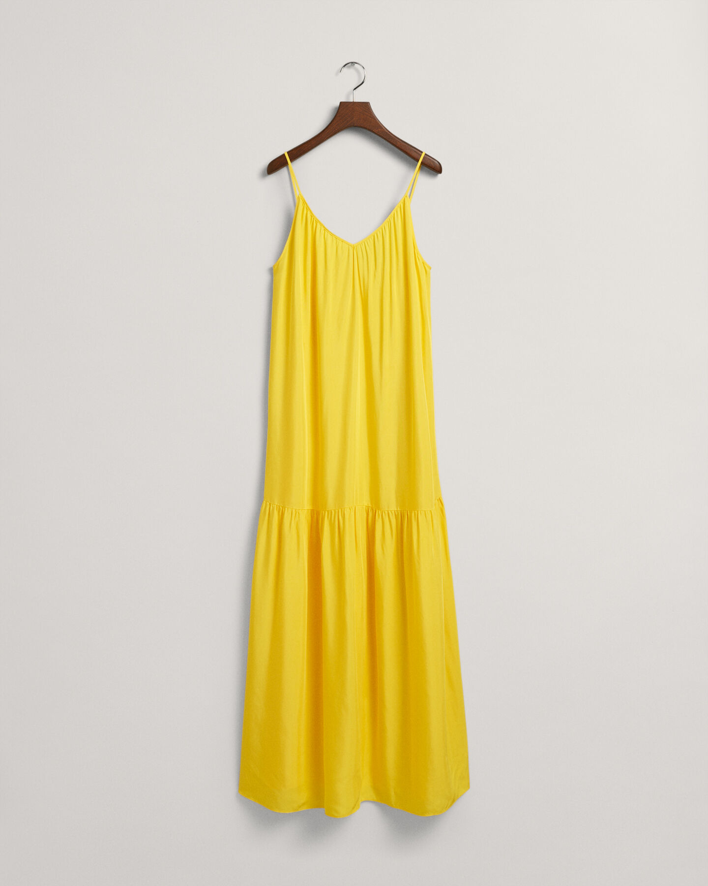 Vestido de al&ccedil;as maxi