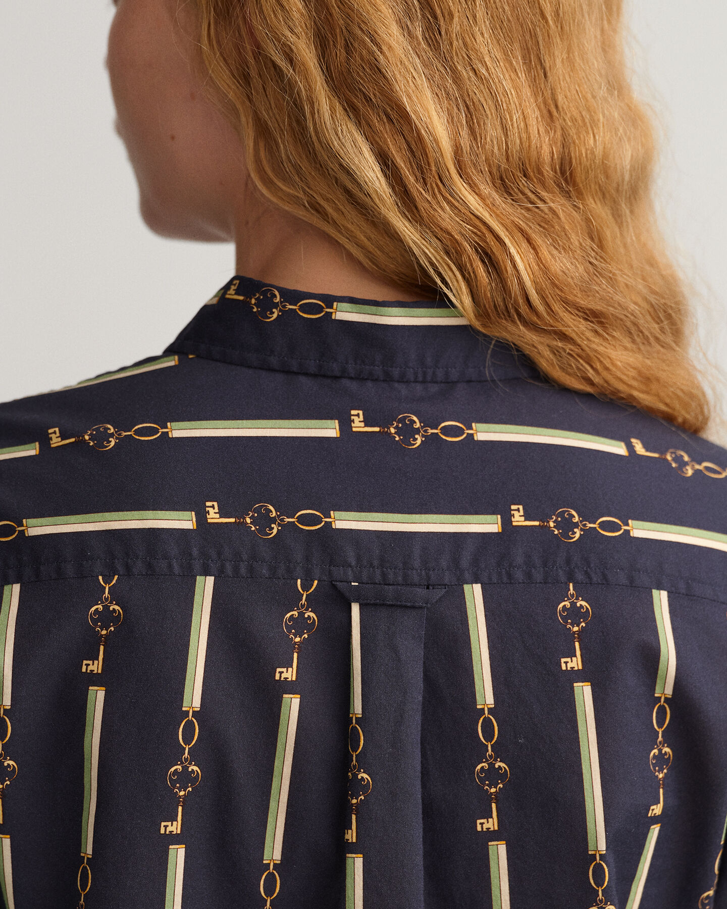 Camisa em voile de algodão American Luxe regular fit