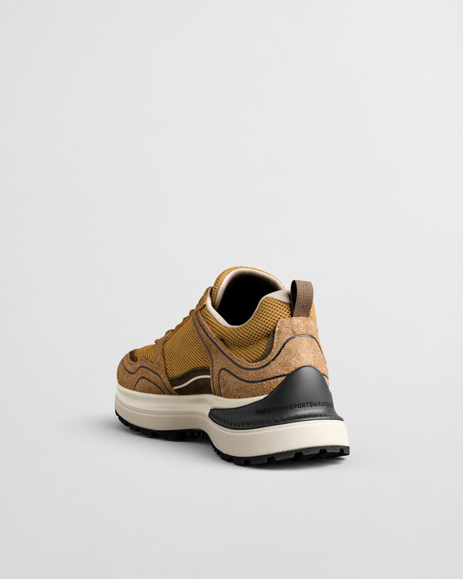 Ténis em rede e camurça Cazidy