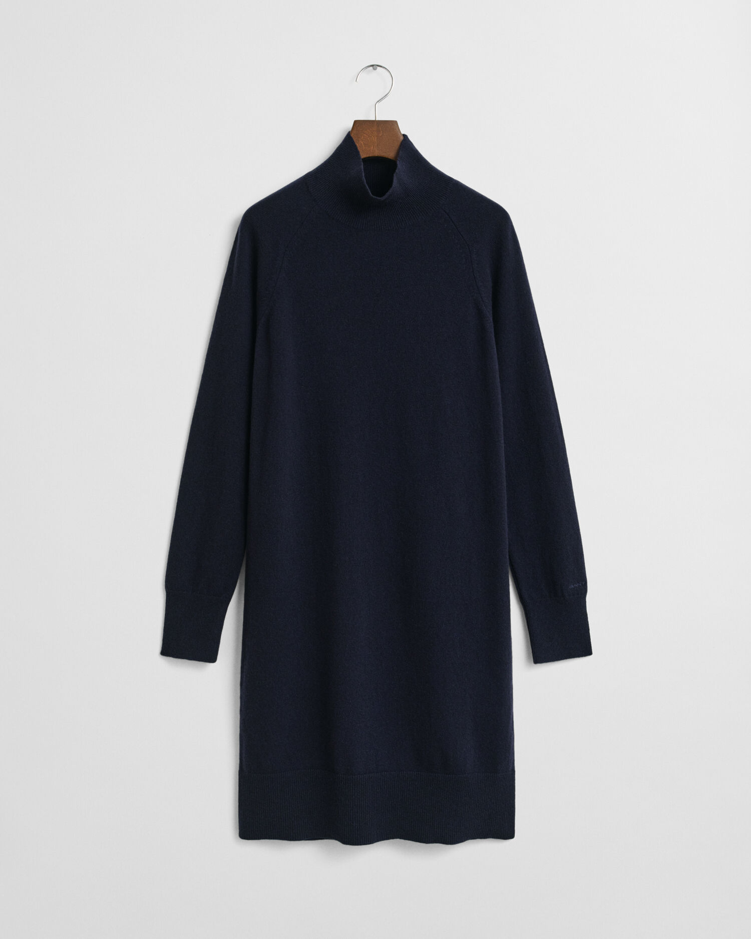 Vestido em malha de lã extrafina