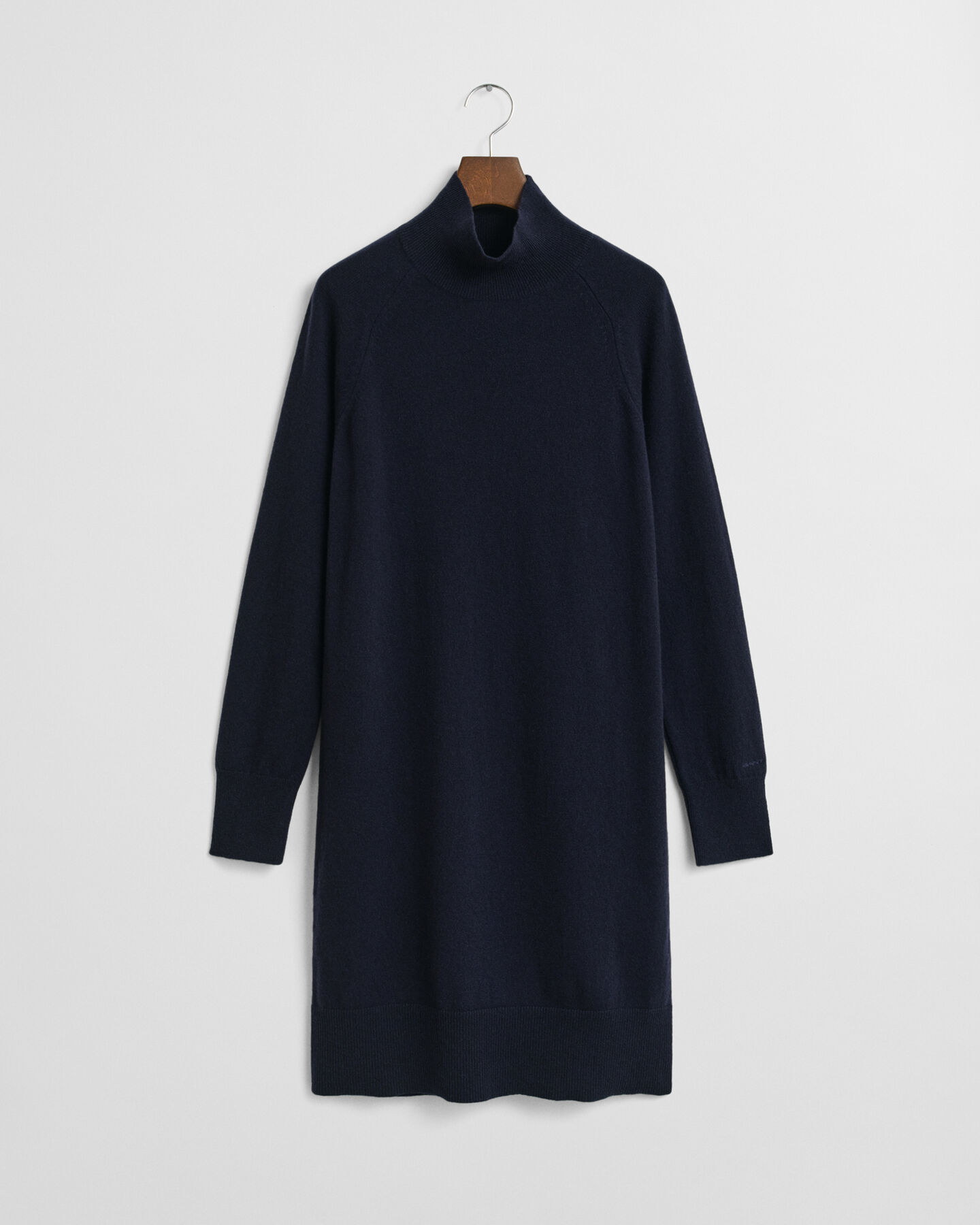 Vestido em malha de lã extrafina