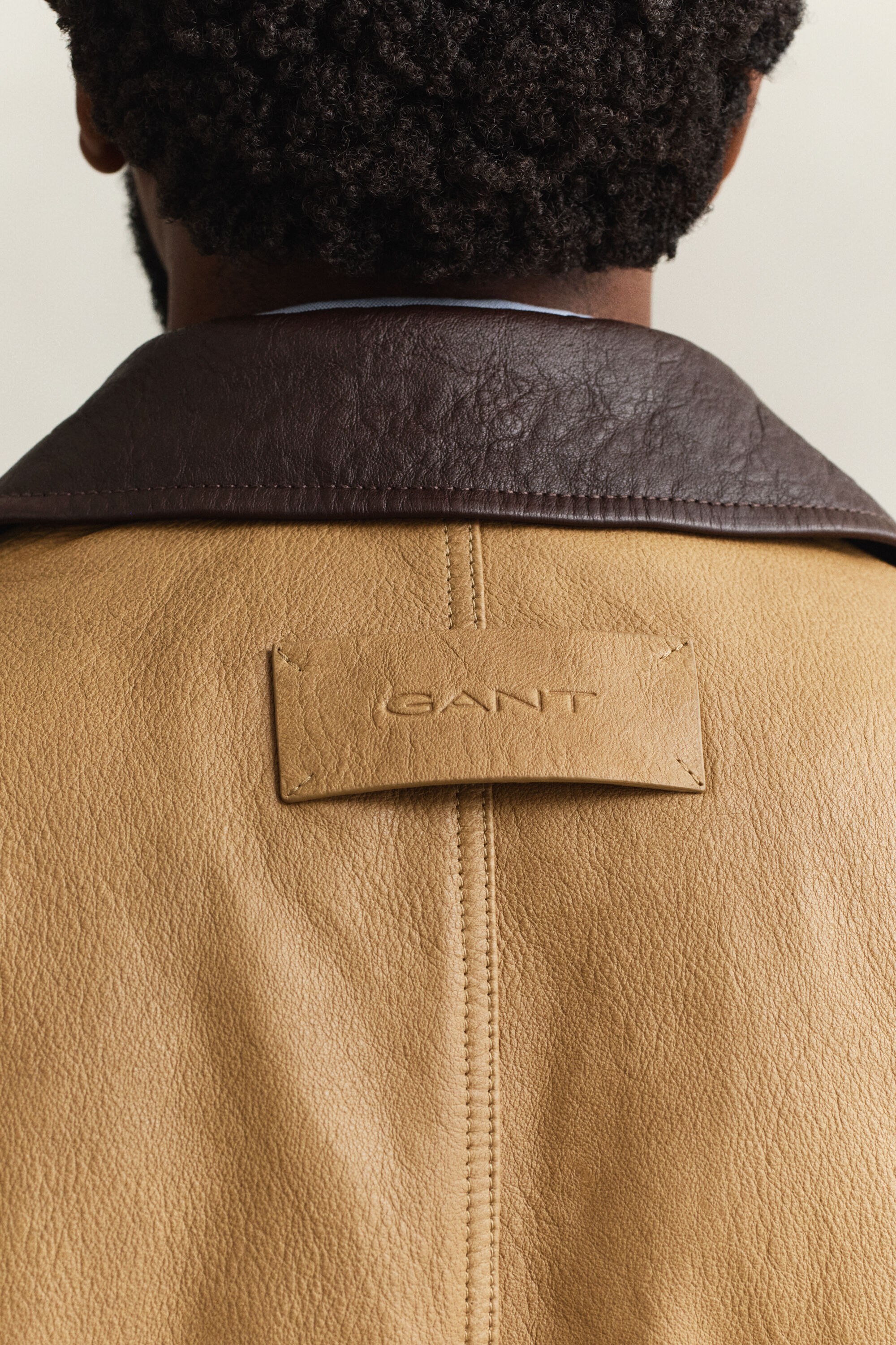 Casaco Decker em pele