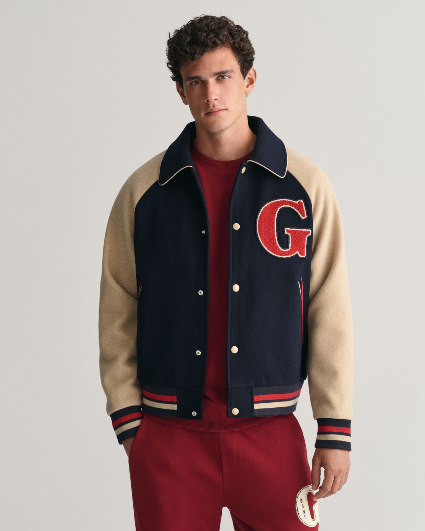 GANT Varsity Jacket em lã