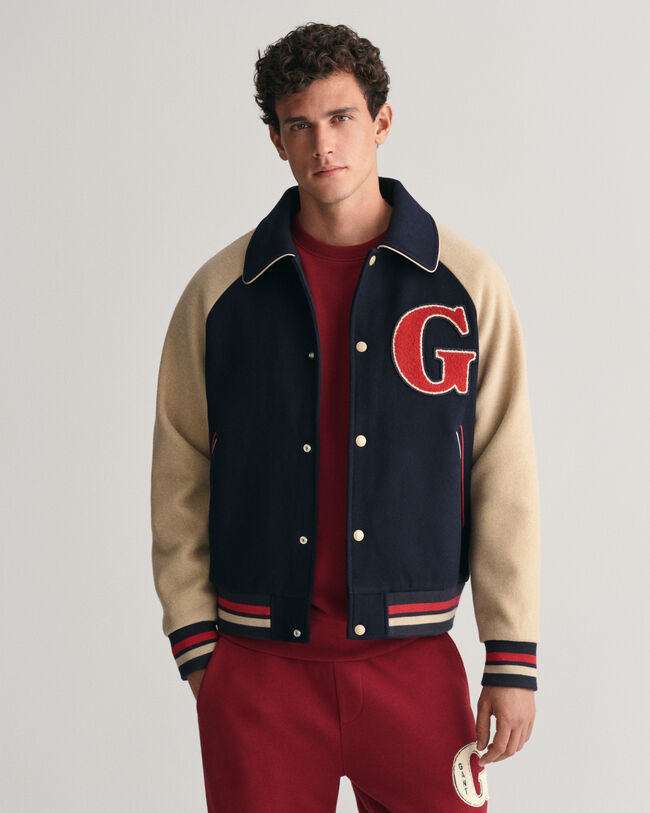 GANT Varsity Jacket em lã