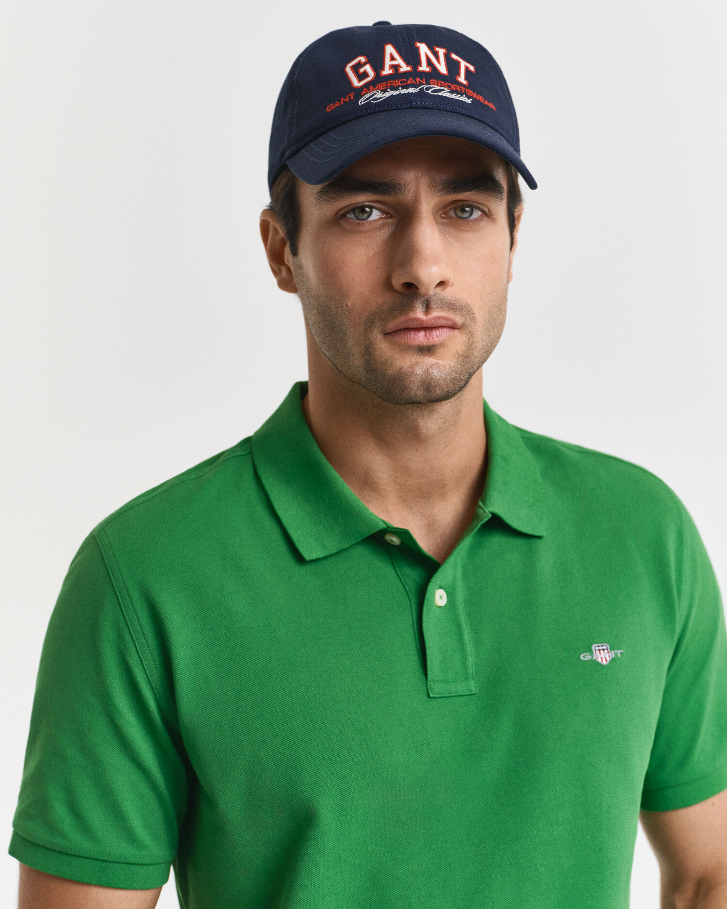 Polo em algodão piqué Shield regular fit