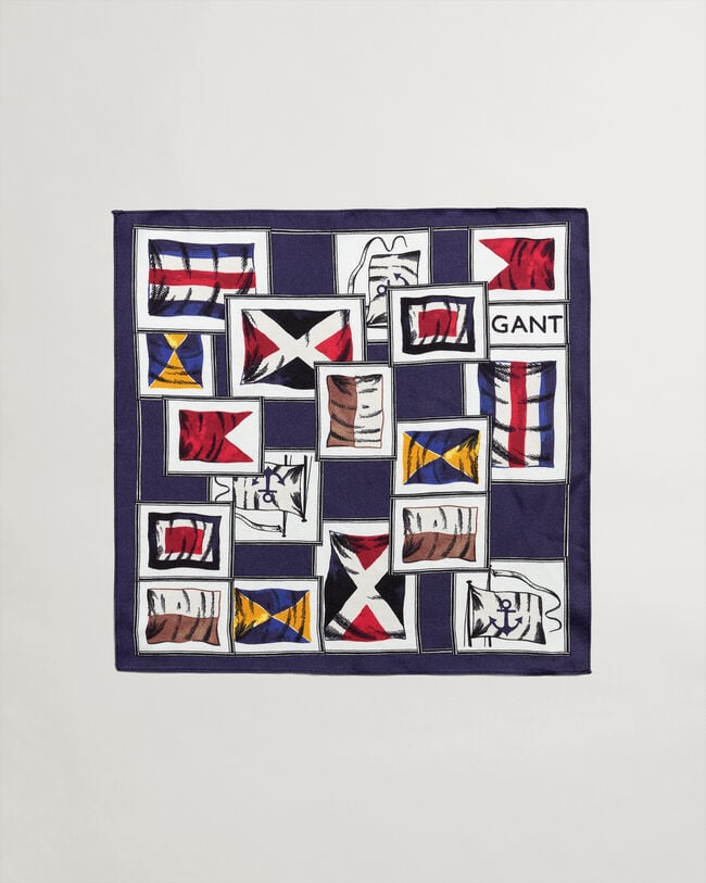 Lenço de bolso com estampado Flag