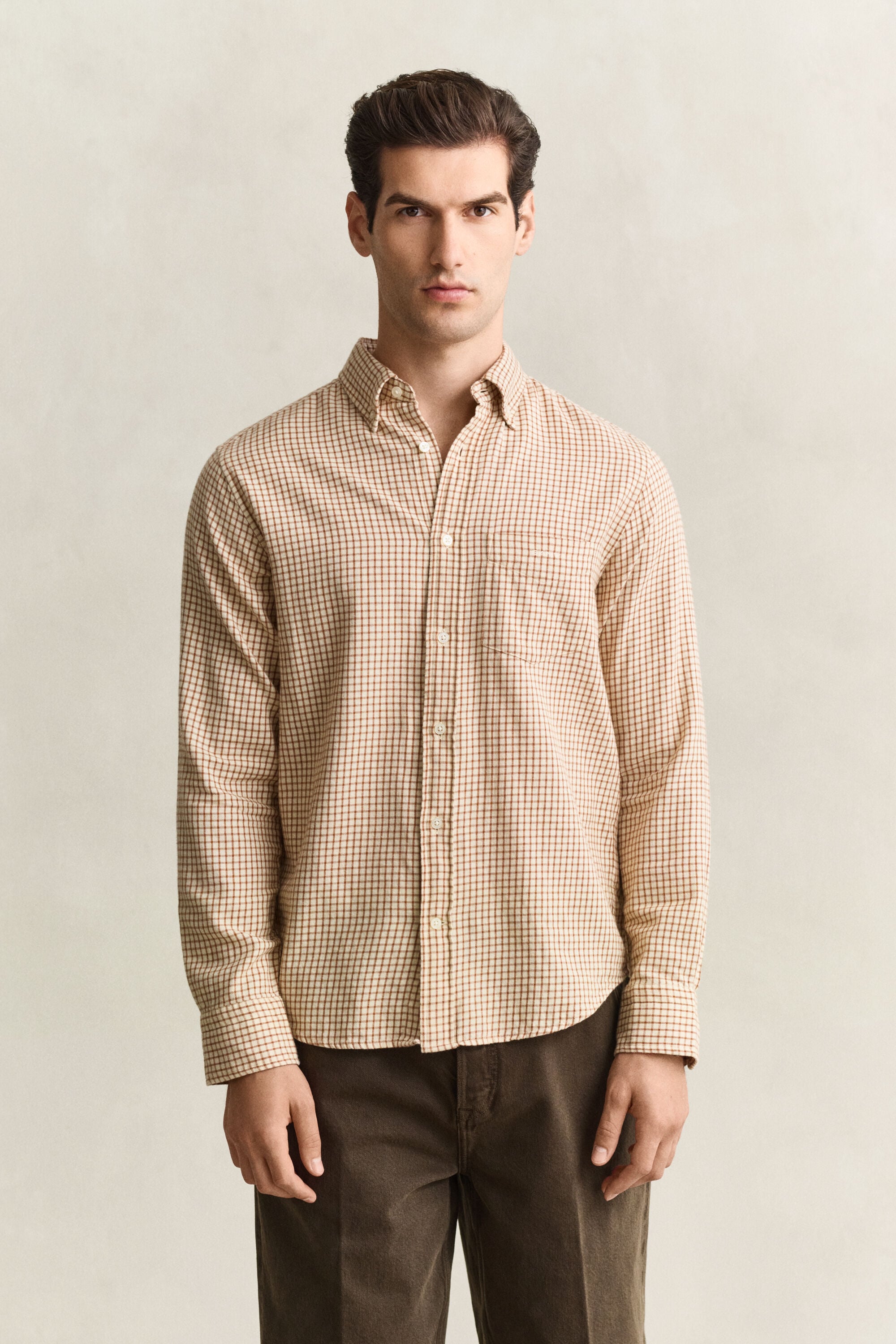 Camisa de flanela Windblown com padrão de xadrez