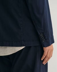 Blazer de fato em algodão