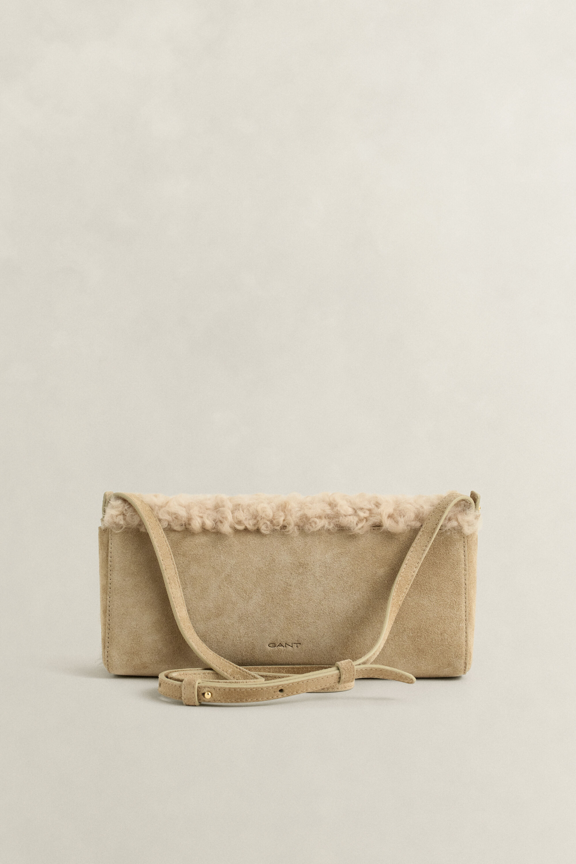 Clutch em lã de carneiro