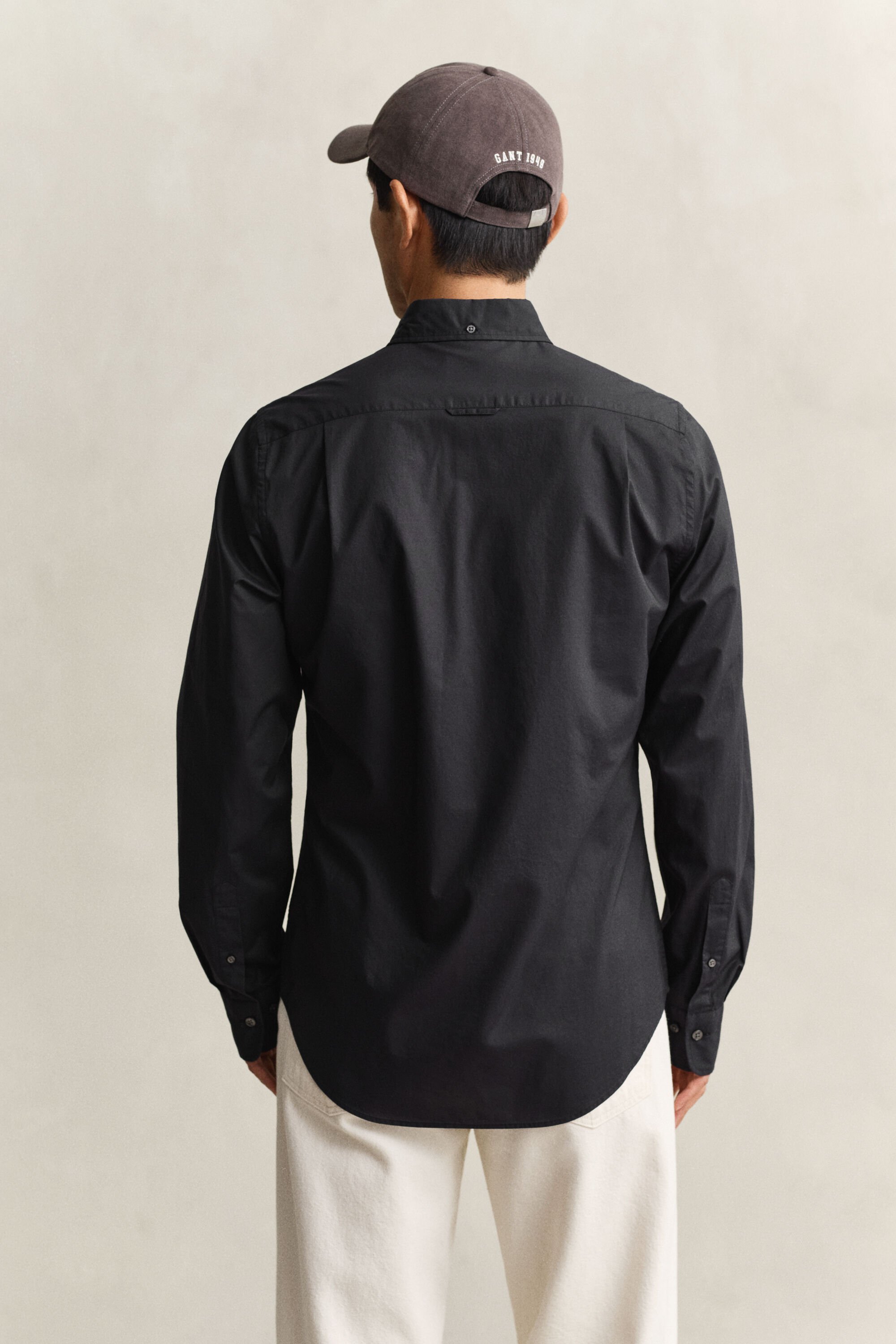 Camisa em popelina Classic slim fit