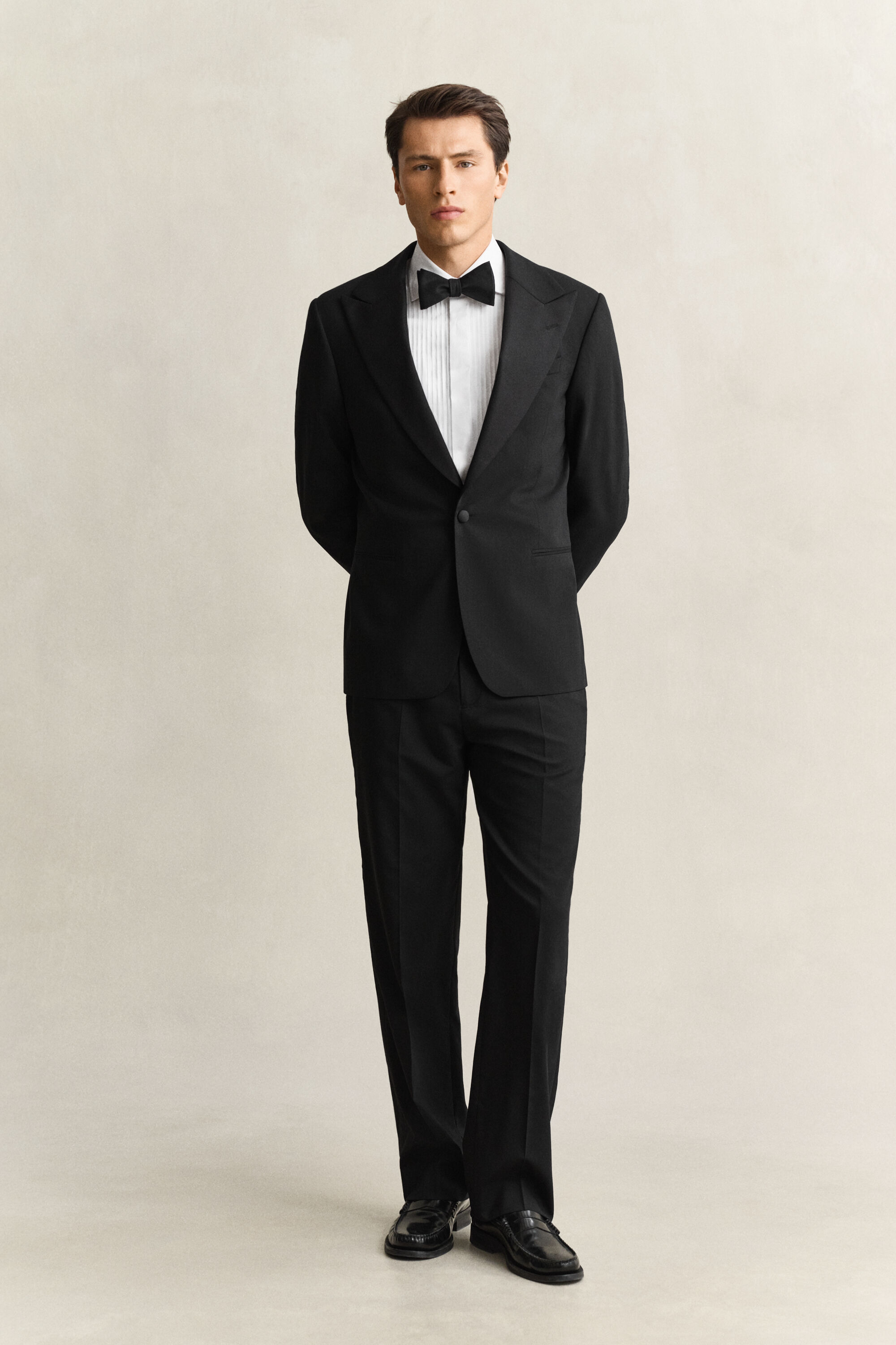 Calças Tuxedo