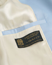 Blazer em linho com elastano slim fit