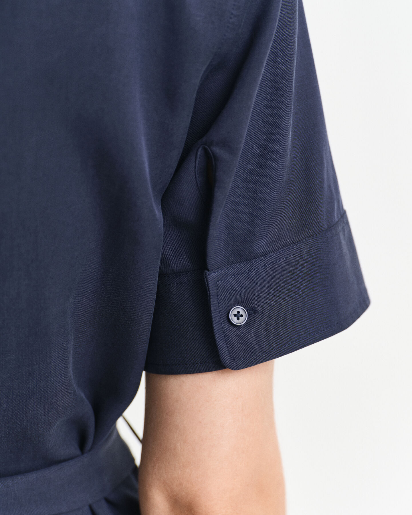 Vestido com bolsos regular fit