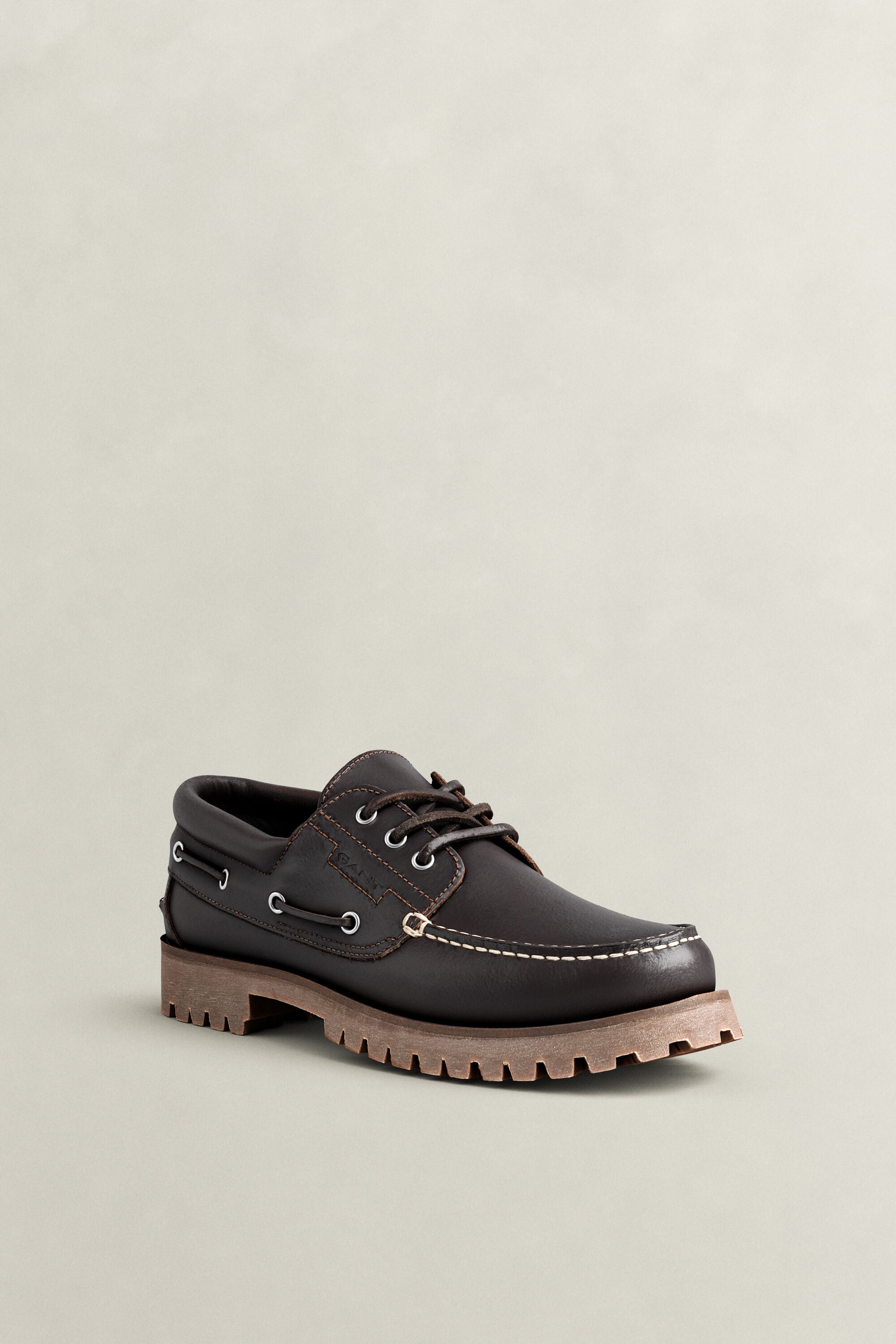 Sapatos de vela em pele Tratton