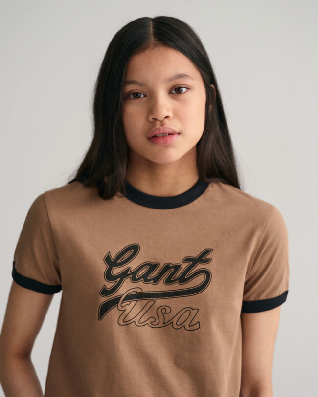 T-shirt curta GANT USA Teen Girls