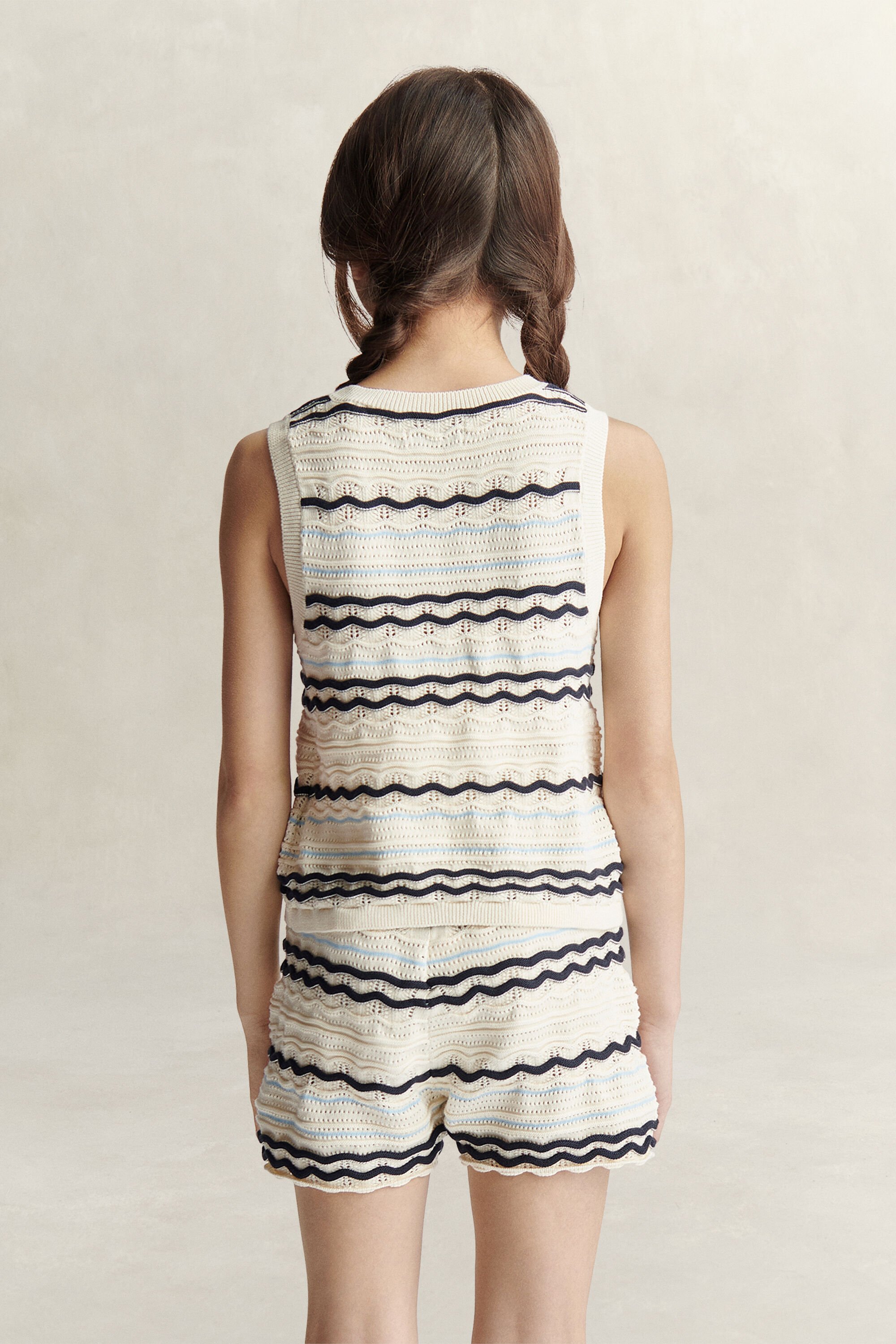 Colete de malha Teen Girls