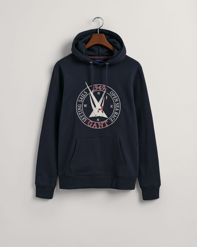 Sweatshirt com capuz Sail Graphic