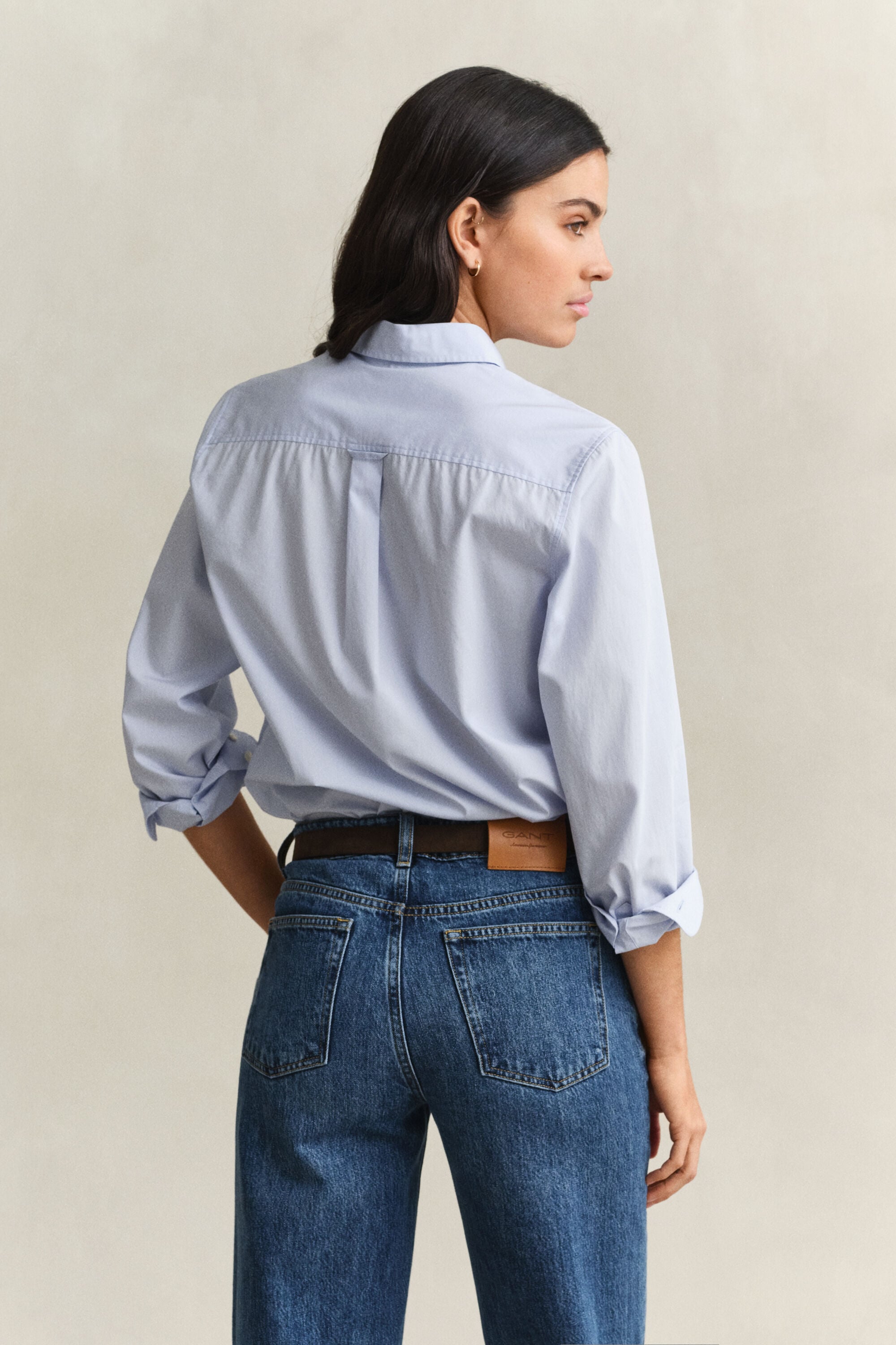 Camisa em popelina Classic regular fit
