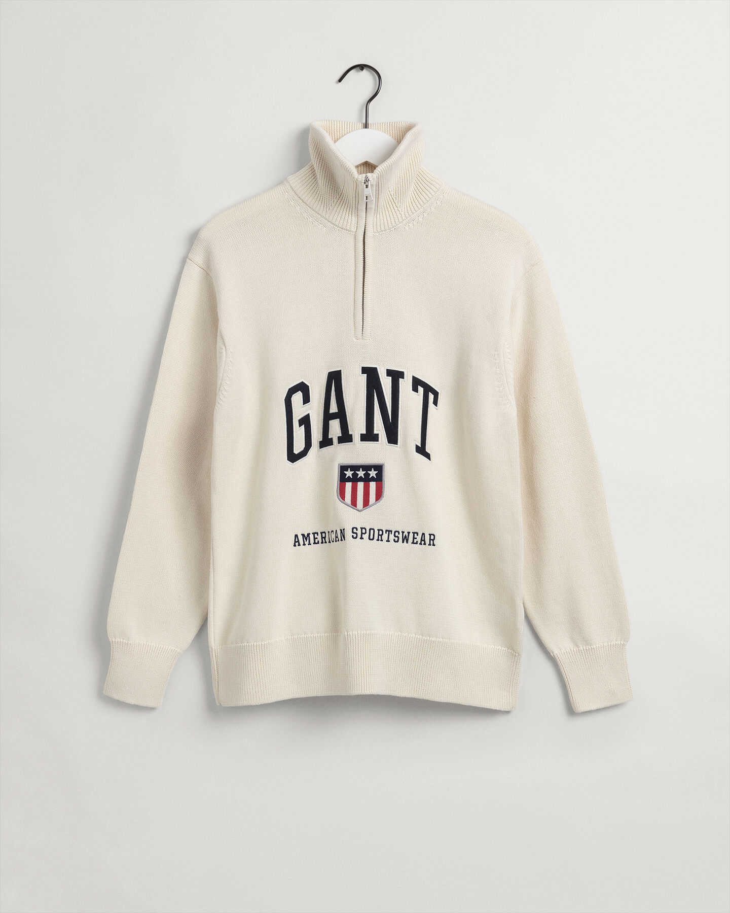 Sweatshirt com meio fecho de correr Retro Shield