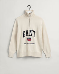 Sweatshirt com meio fecho de correr Retro Shield