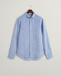 Camisa de linho slim fit