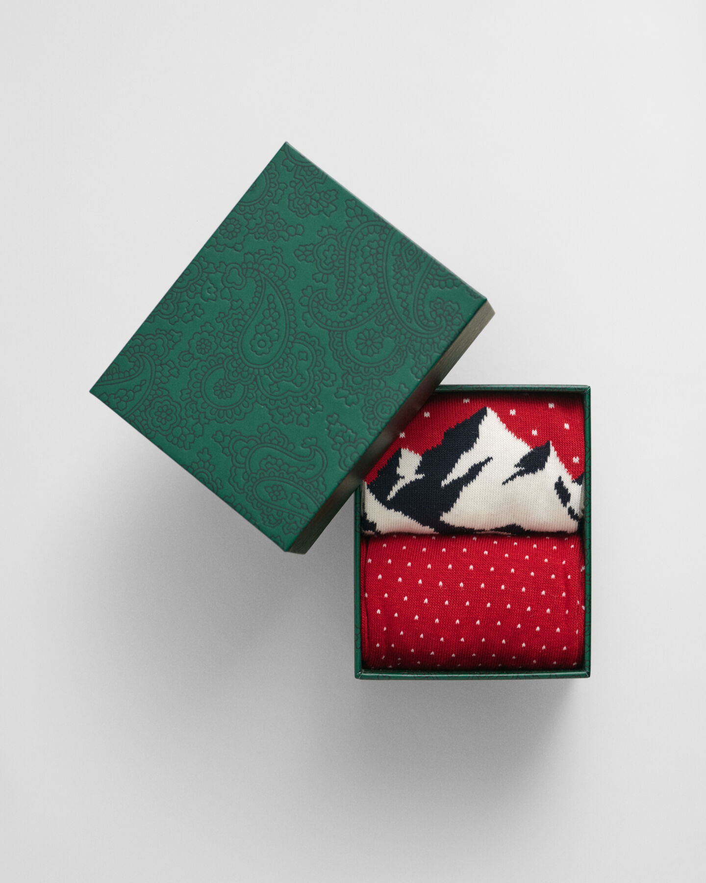 Caixa presente com pack de dois pares de meias Ski Artwork