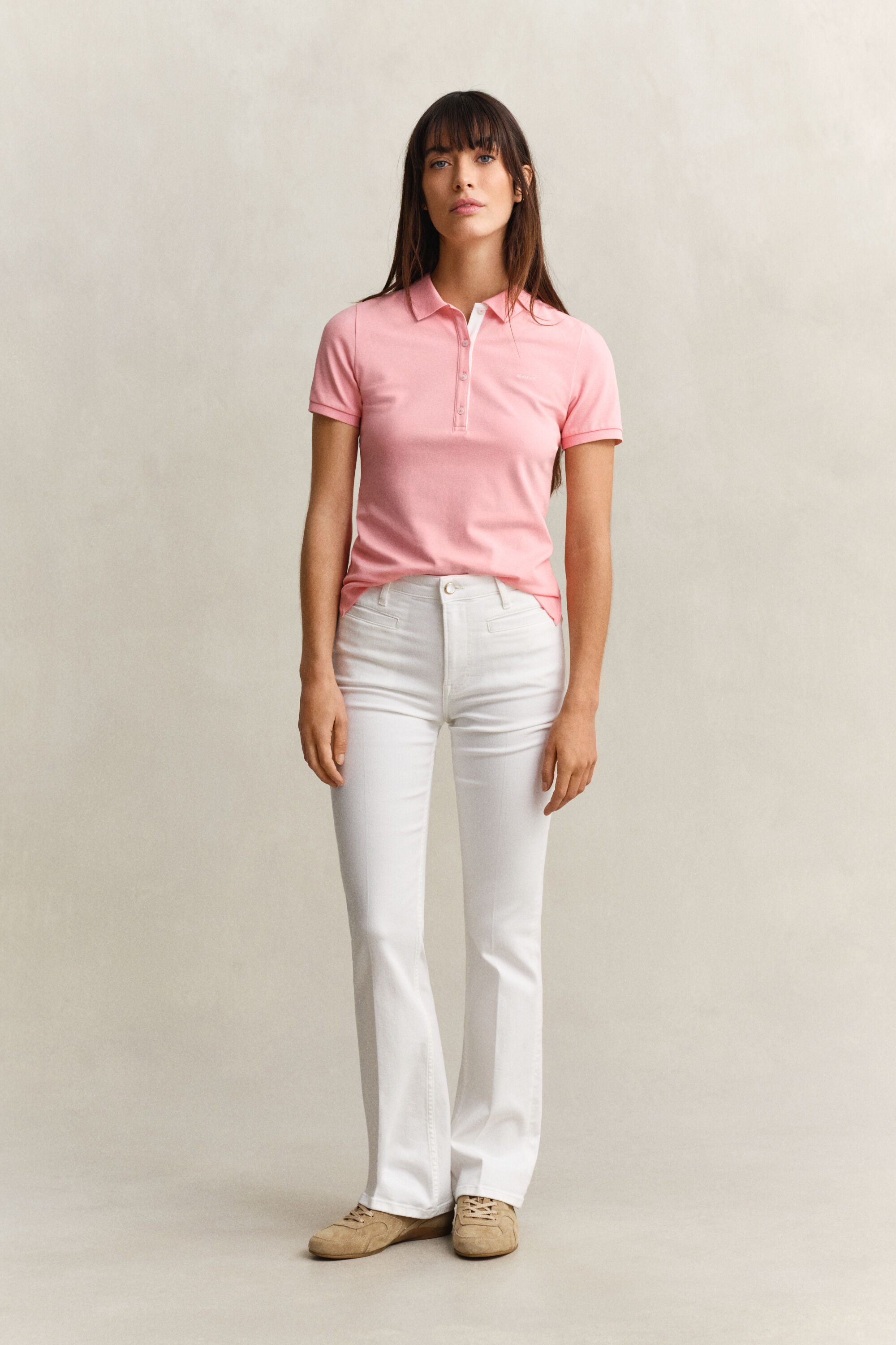 Calças de ganga evasê Monogram