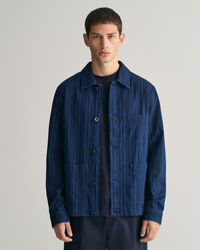 Sobrecamisa às riscas