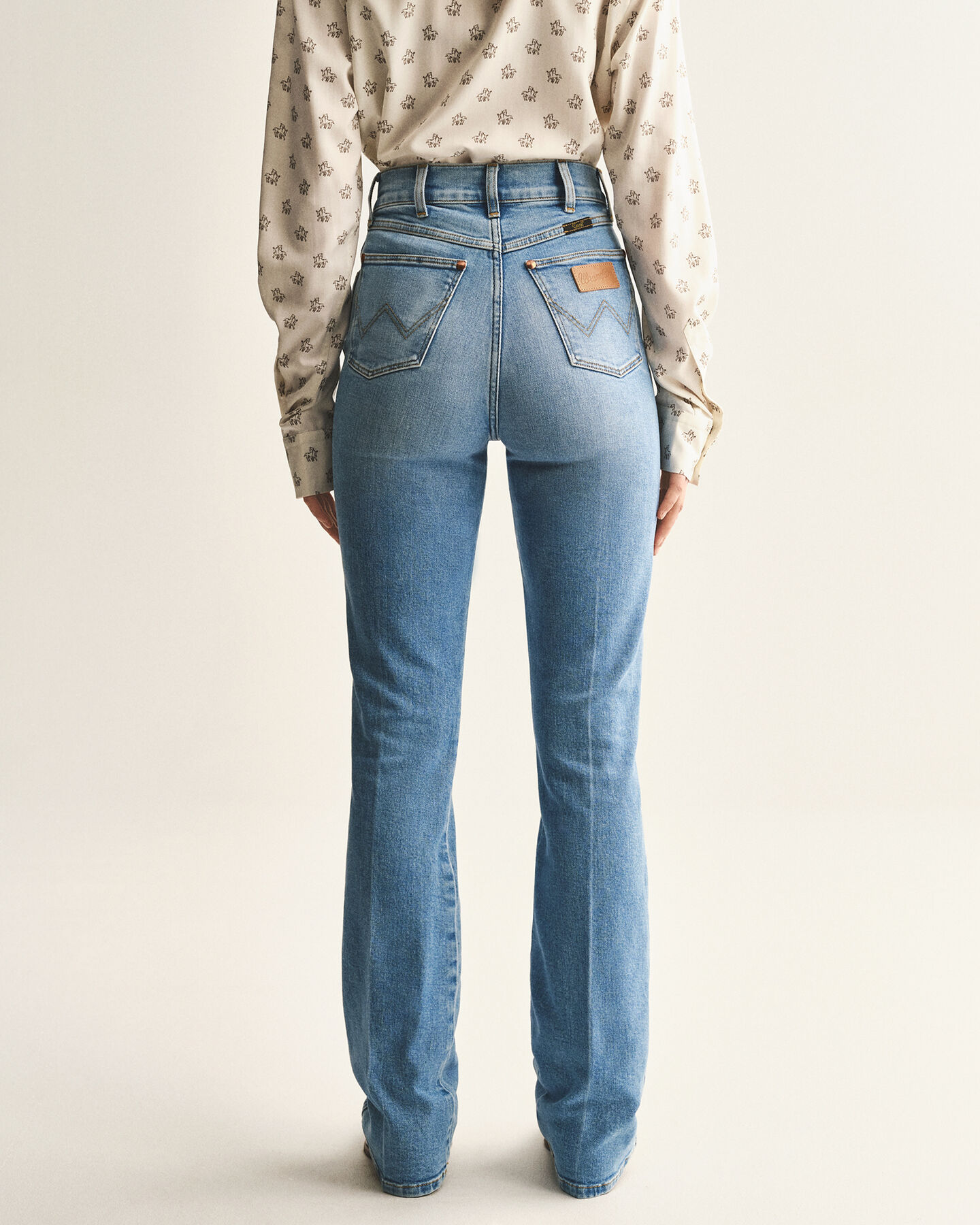 Calças de ganga Bootcut Wrangler x GANT