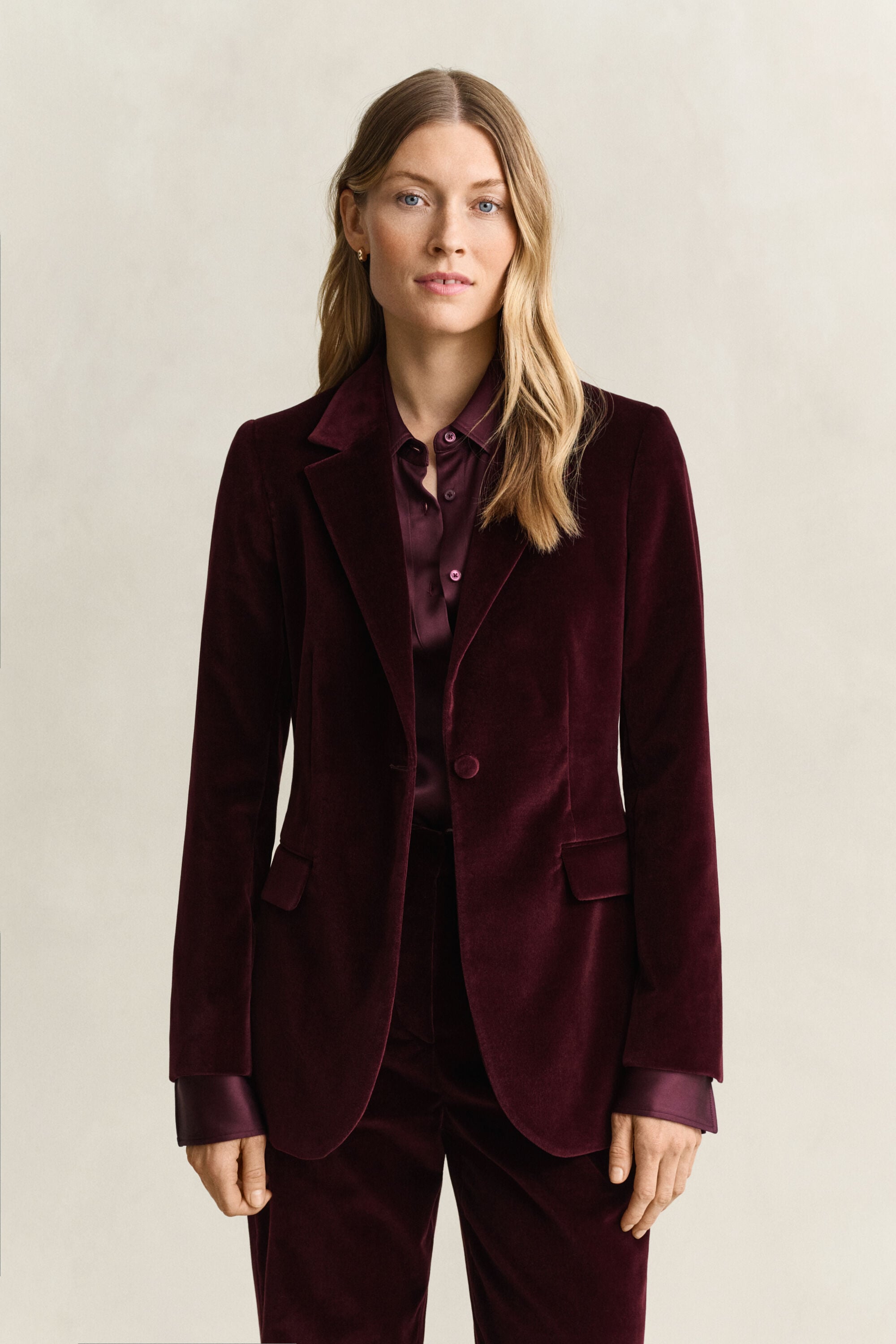 Blazer em veludo
