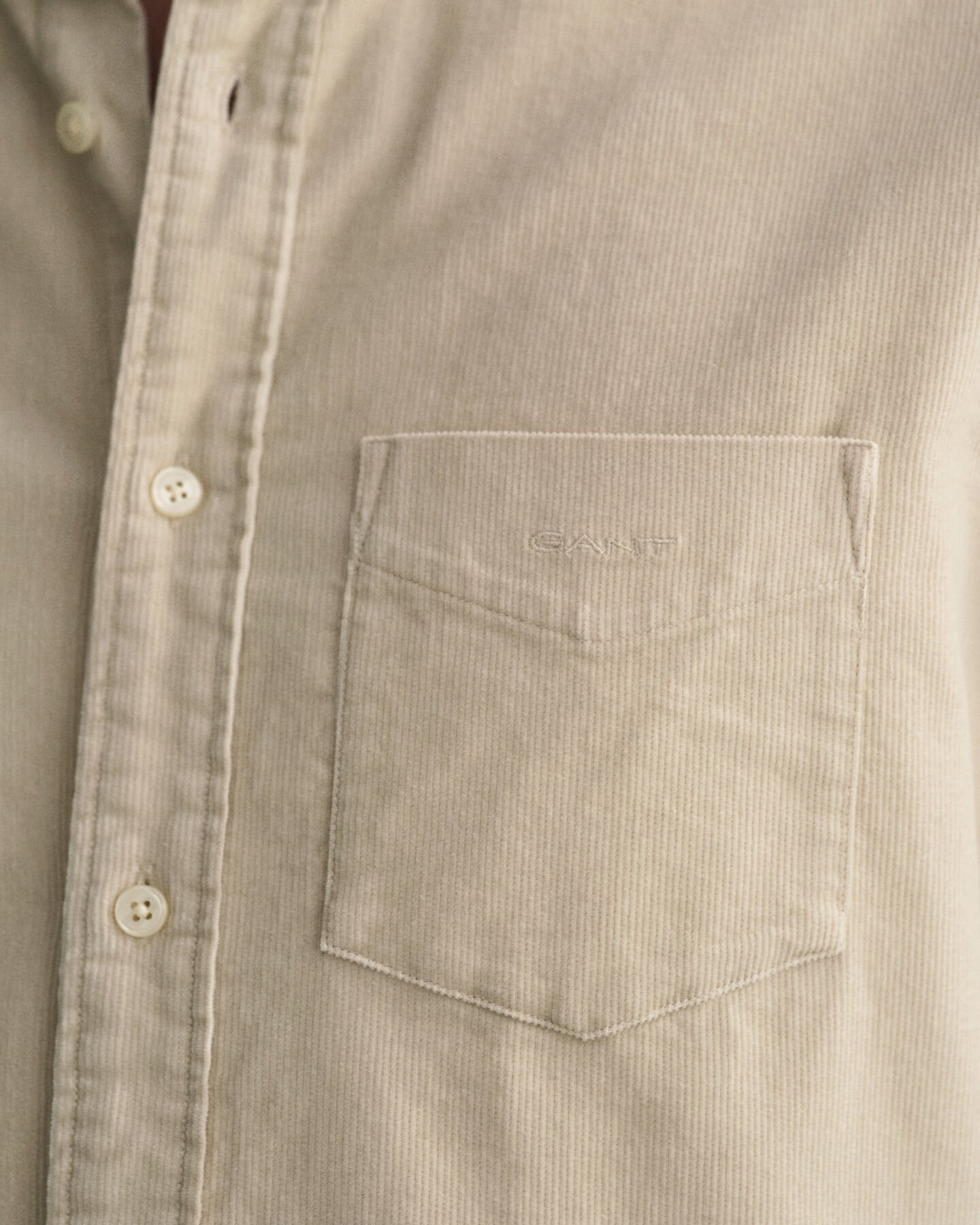 Camisa de bombazina regular fit