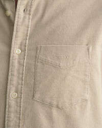 Camisa de bombazina regular fit