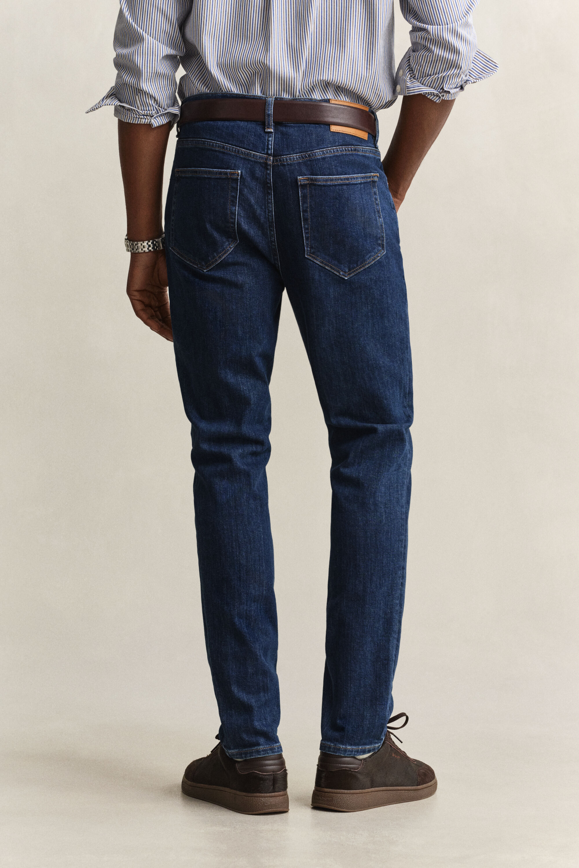 Calças de ganga Clean Wash slim fit