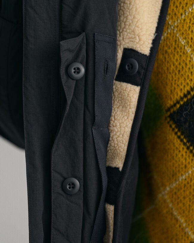 Parka de penas 2 em 1