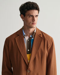 Blazer de fato em seda relaxed fit