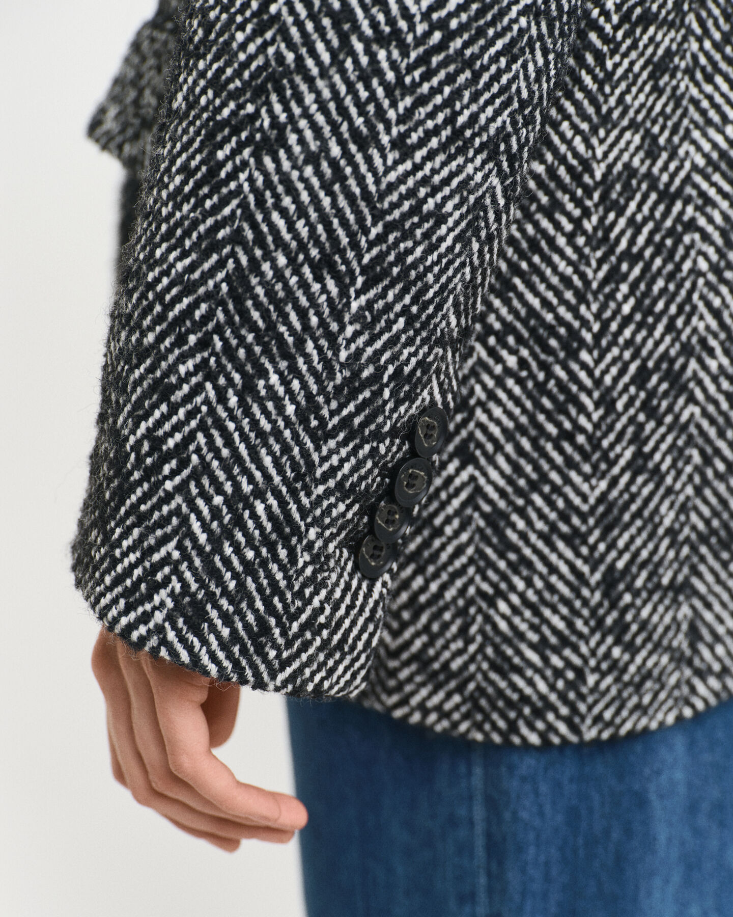 Blazer Herringbone relaxed fit