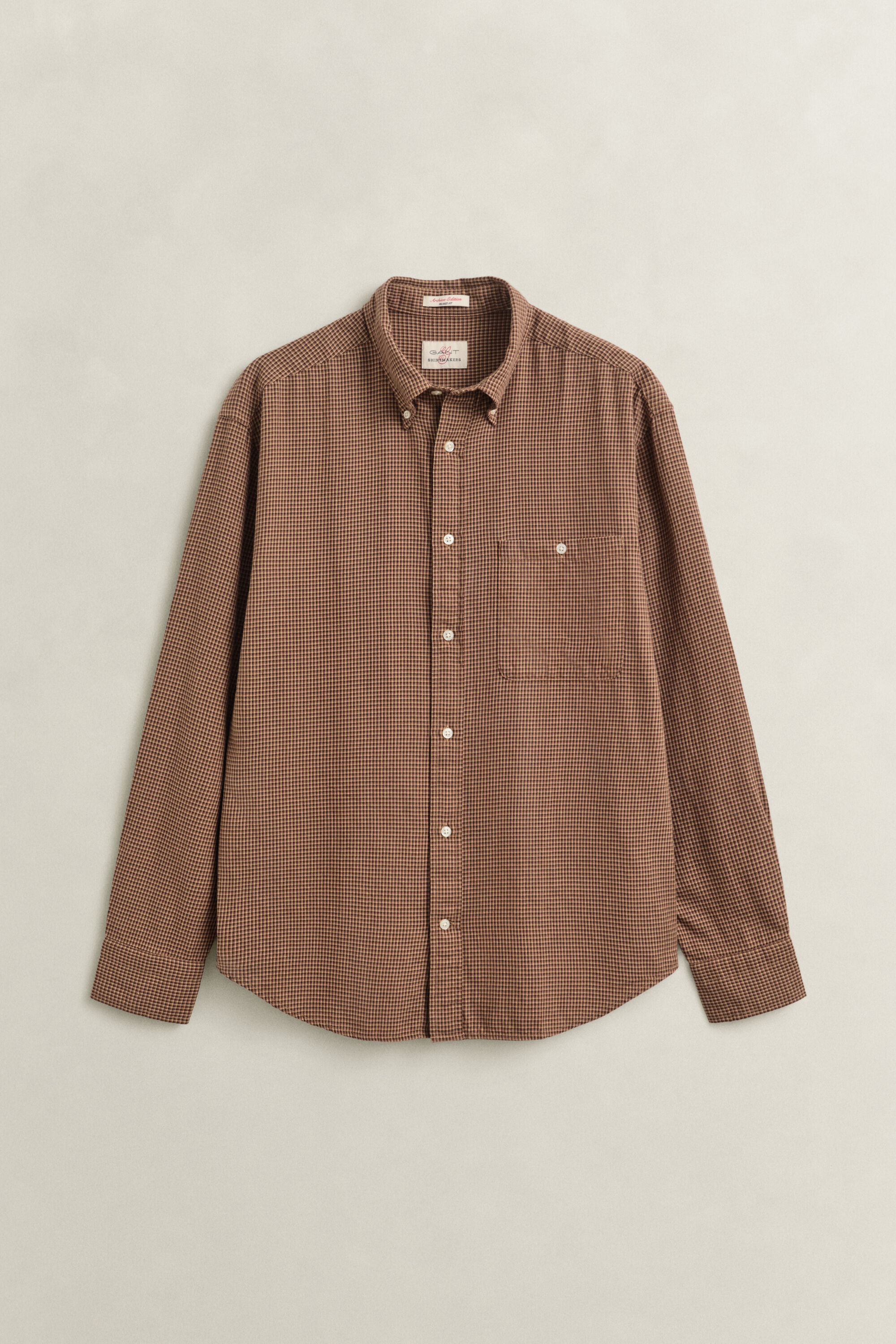 Camisa com padrão de xadrez Member Exclusive