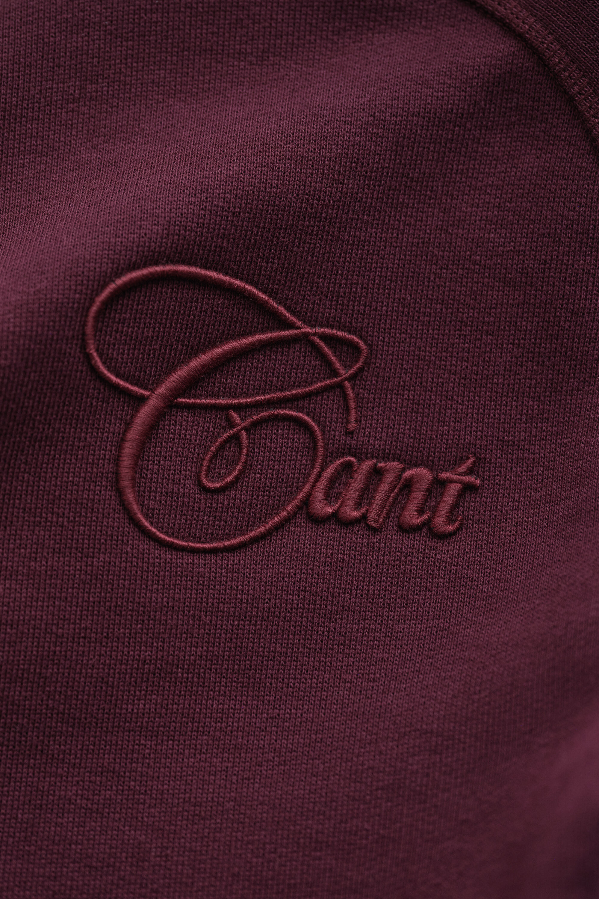 Sweatshirt com grafismo no mesmo tom