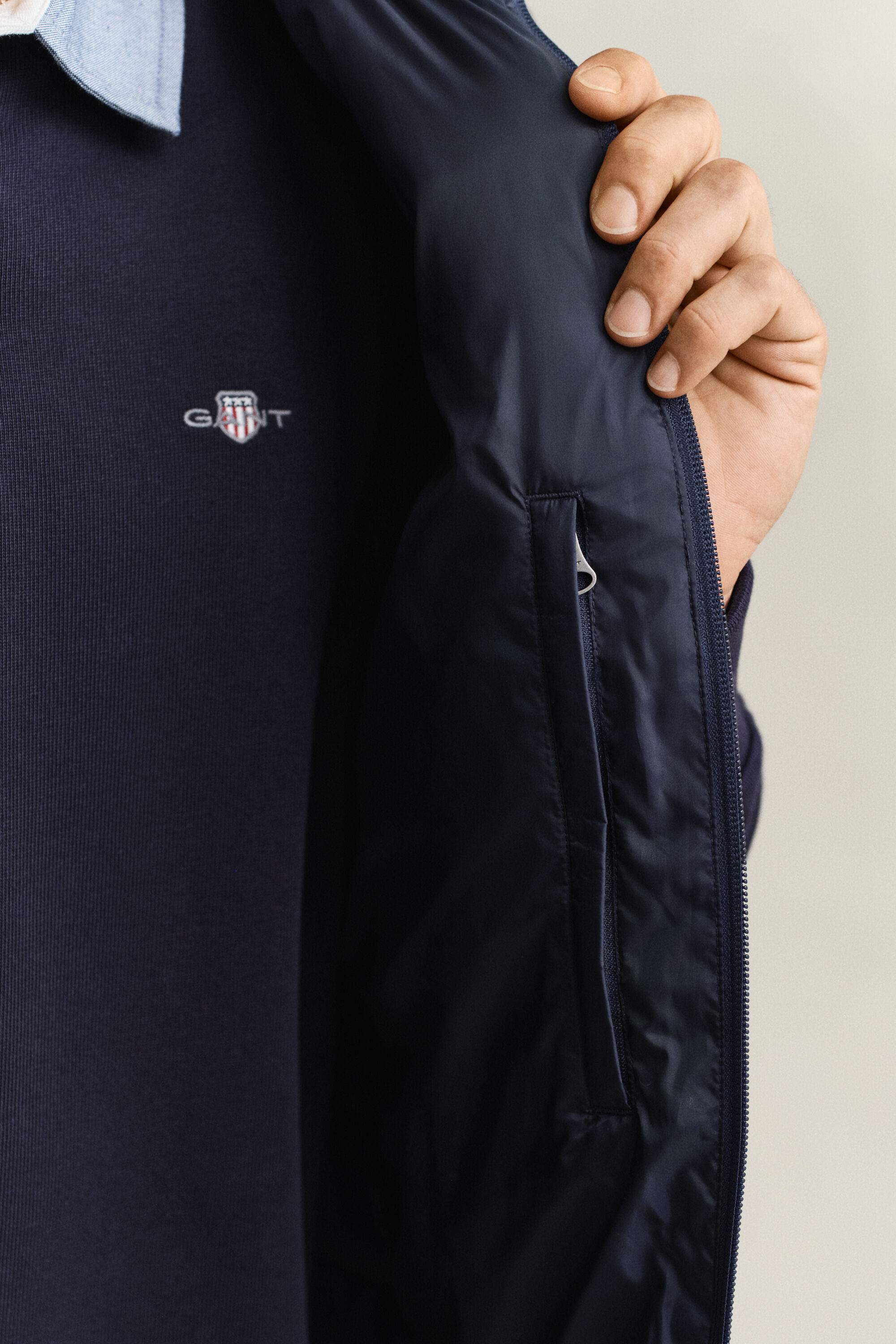 Colete de penas leve