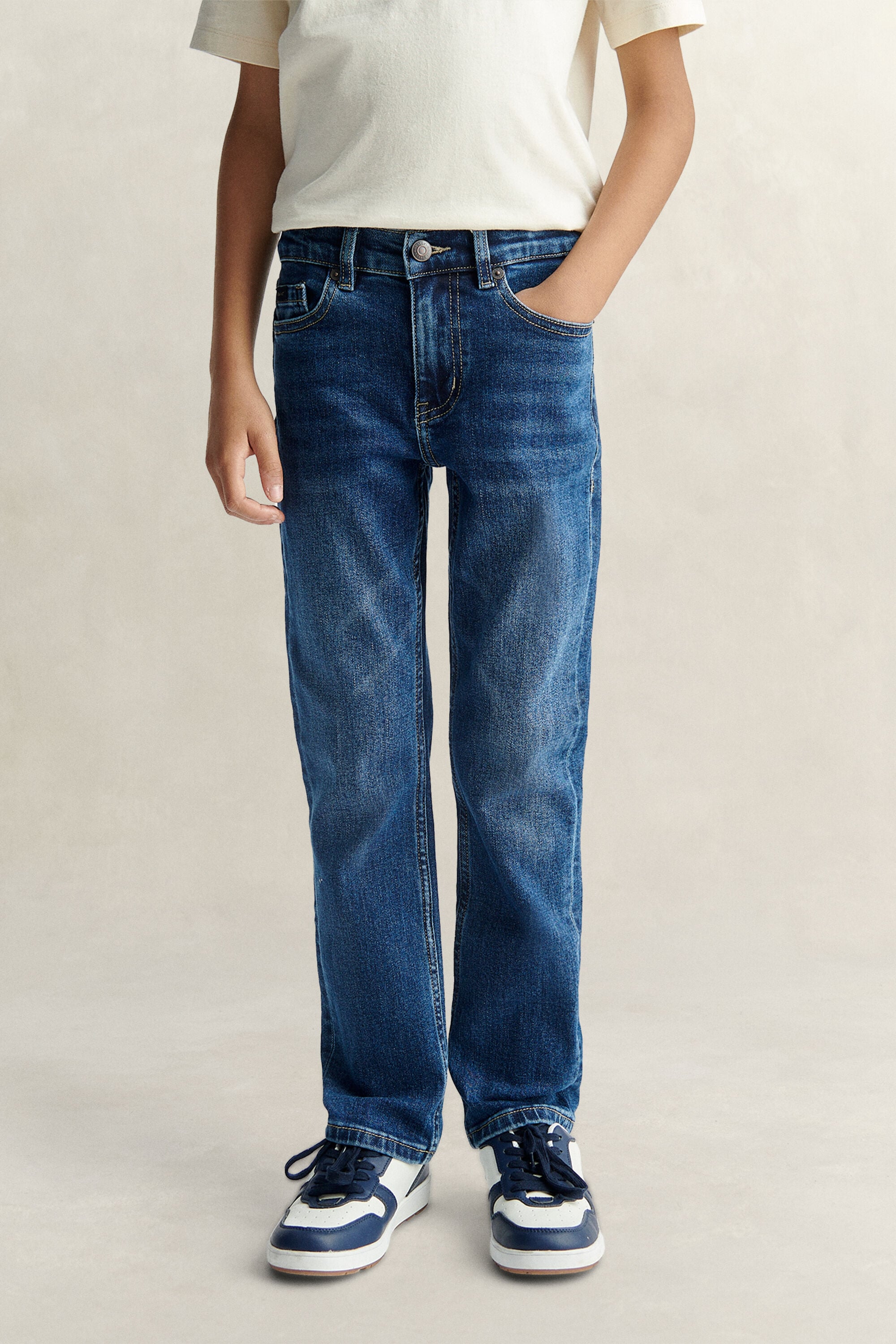 Calças de ganga Straight Fit Teen Boys
