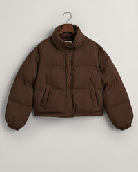 Blus&atilde;o acolchoado curto Teen Girls