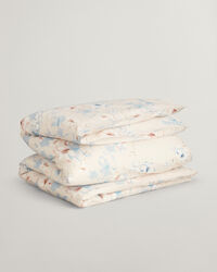 Edred&atilde;o de casal com estampado Floral