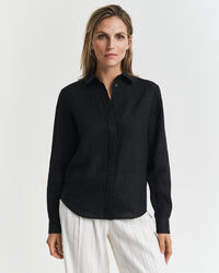 Camisa de linho regular fit