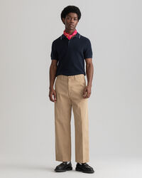 Polo em algodão piqué Texture