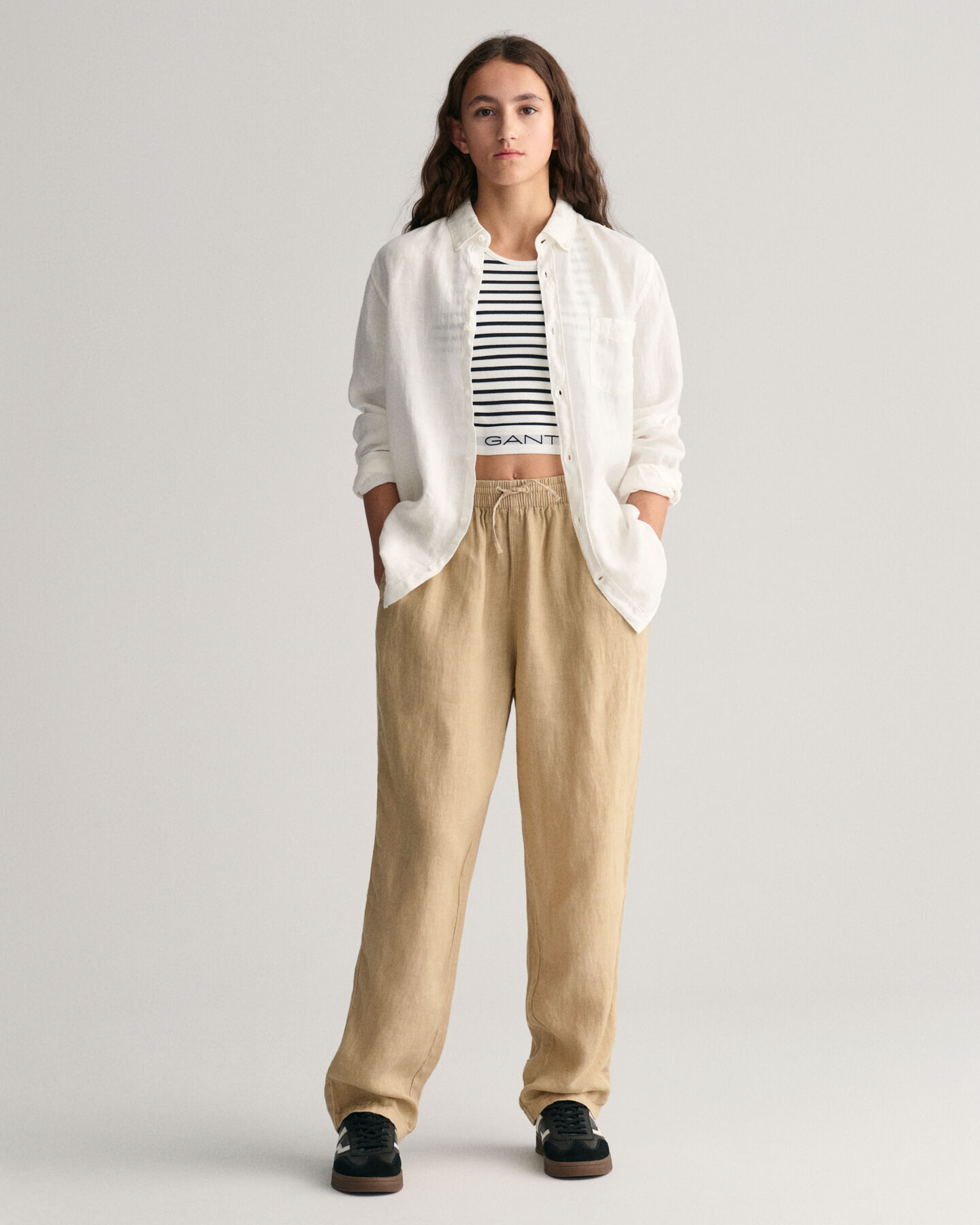 Cal&ccedil;as de linho Teen Boys