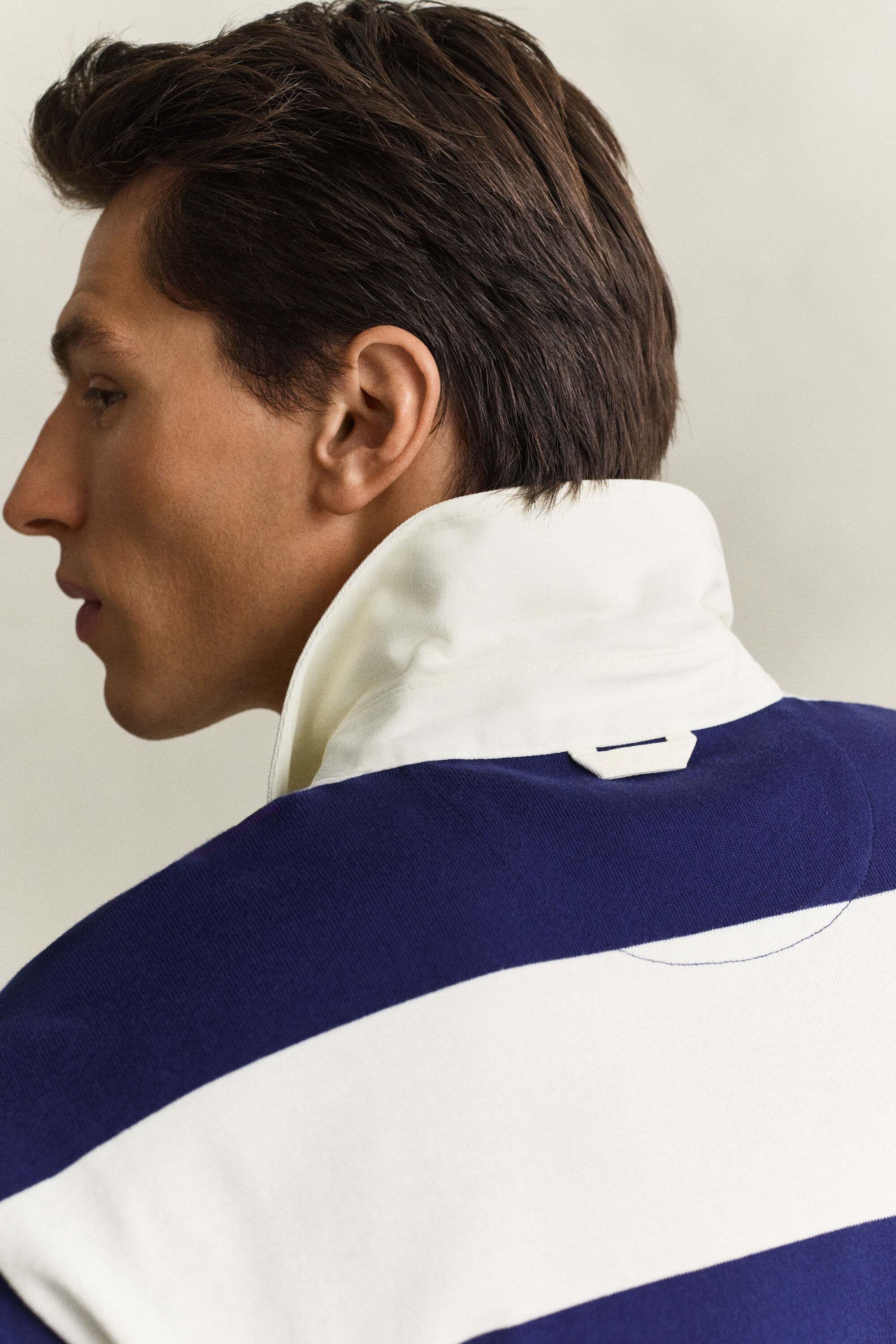Heavy Rugger às riscas Gant x Yale